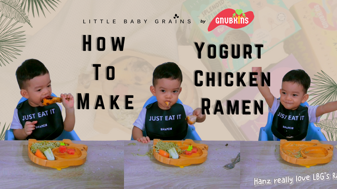 Cara Membuat Ramen Ayam Yogurt untuk Bayi dari 12 Bulan