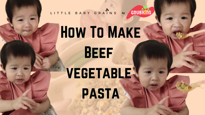 Cara Membuat Pasta Sayuran Daging untuk Bayi dari 12 Bulan