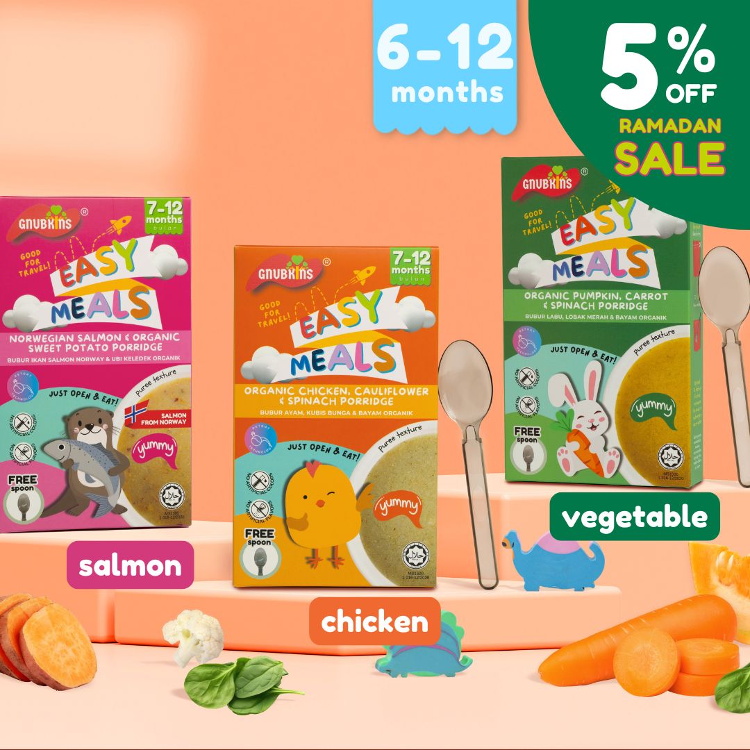 No Cook Easy Meals - 3 Flavours (6-12 months)