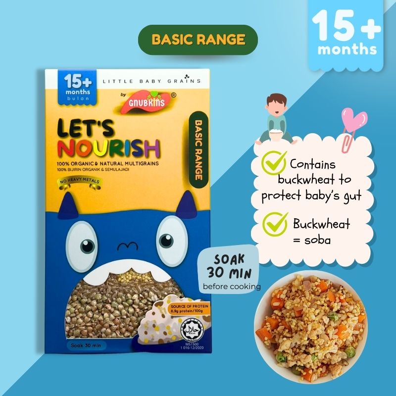 Baby Grains BASIC Range (6-15 Months)