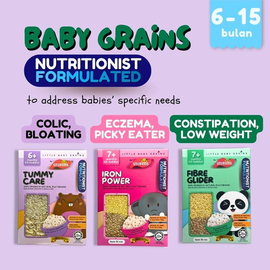 Baby Grains NUTRITIONIST FORMULATED (6 months till toddler)