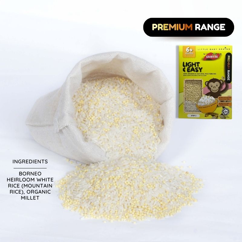 Baby Grains PREMIUM Range (6-15 Months)