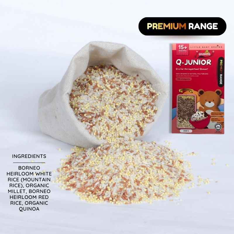 Baby Grains PREMIUM Range (6-15 Months)