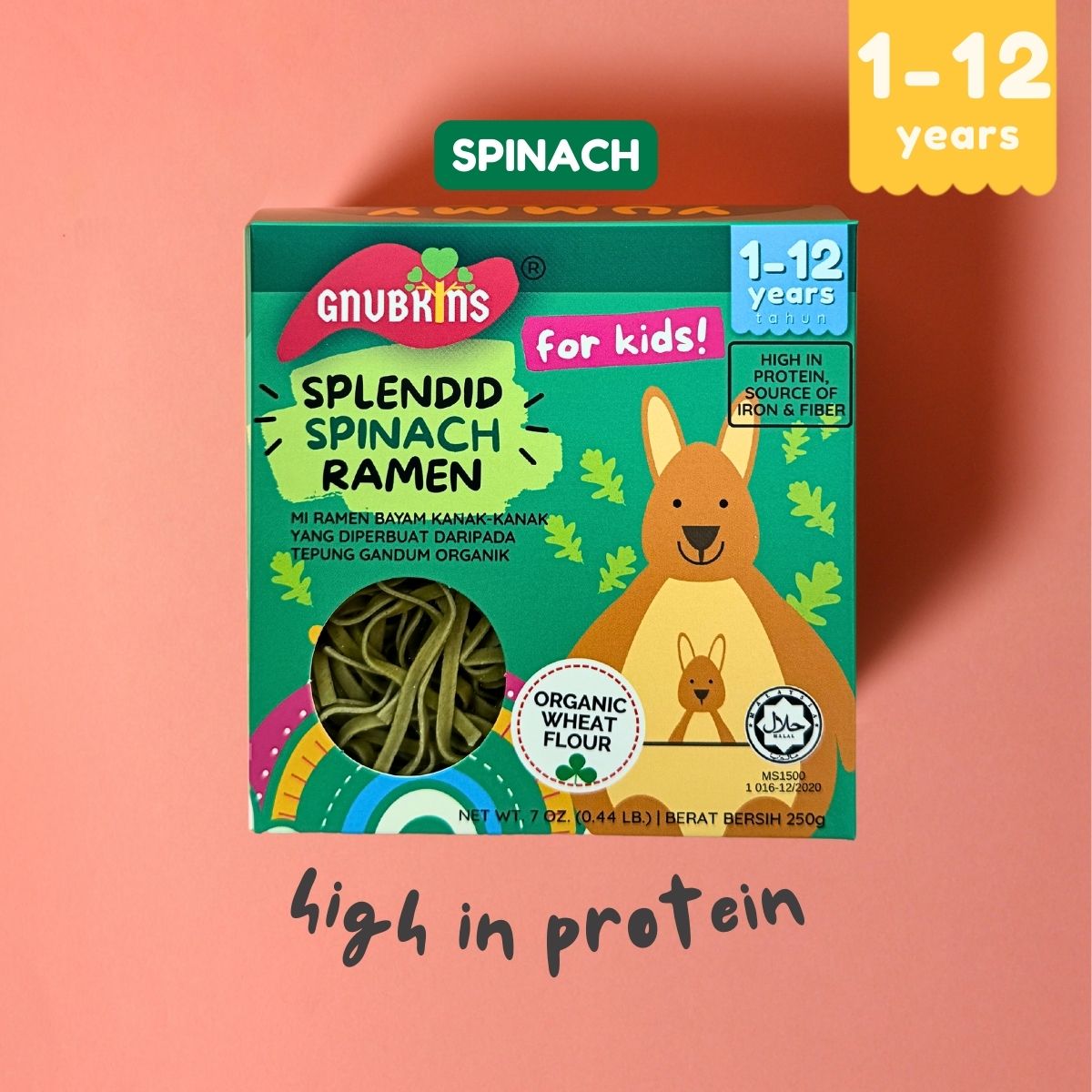 Organic Kids Ramen - 3 flavours (1-12 Years)