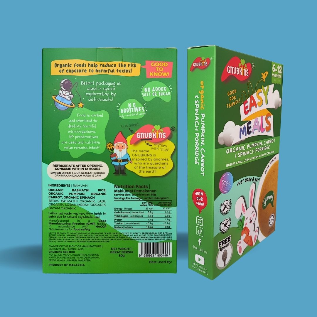 No Cook Easy Meals - 3 Flavours (6-12 months)