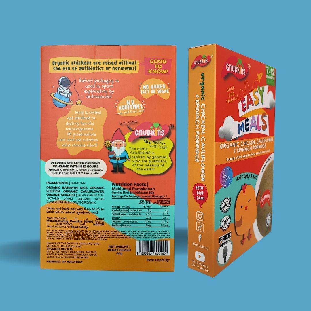 No Cook Easy Meals - 3 Flavours (6-12 months)