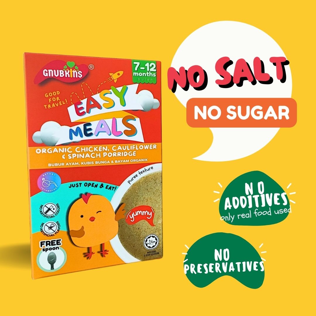 No Cook Easy Meals - 3 Flavours (6-12 months)