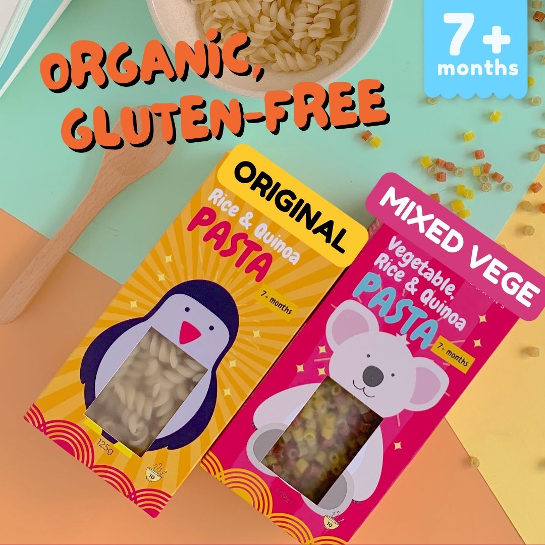 Gluten-Free Organic Pasta - 2 Types (7 Months Onwards)