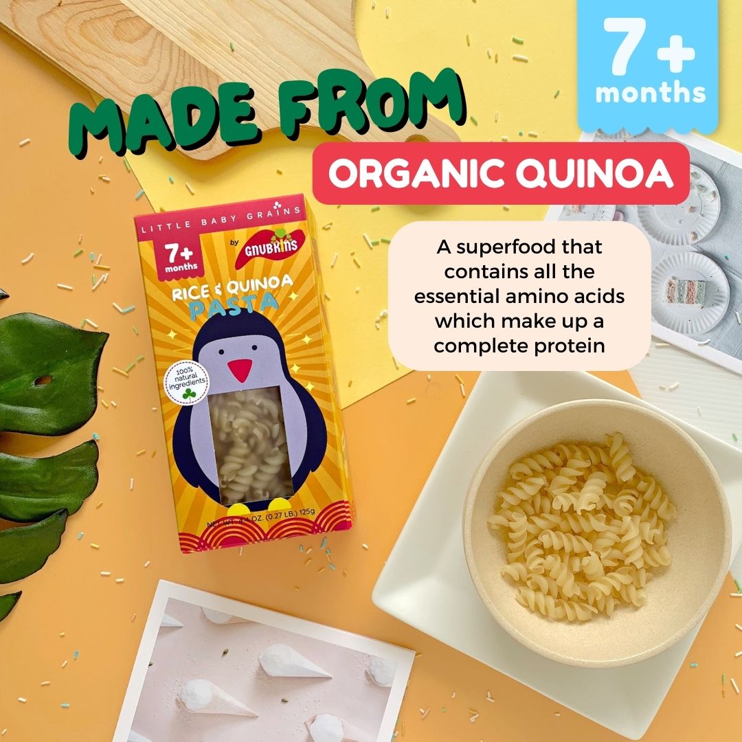 Gluten-Free Organic Pasta - 2 Types (7 Months Onwards)