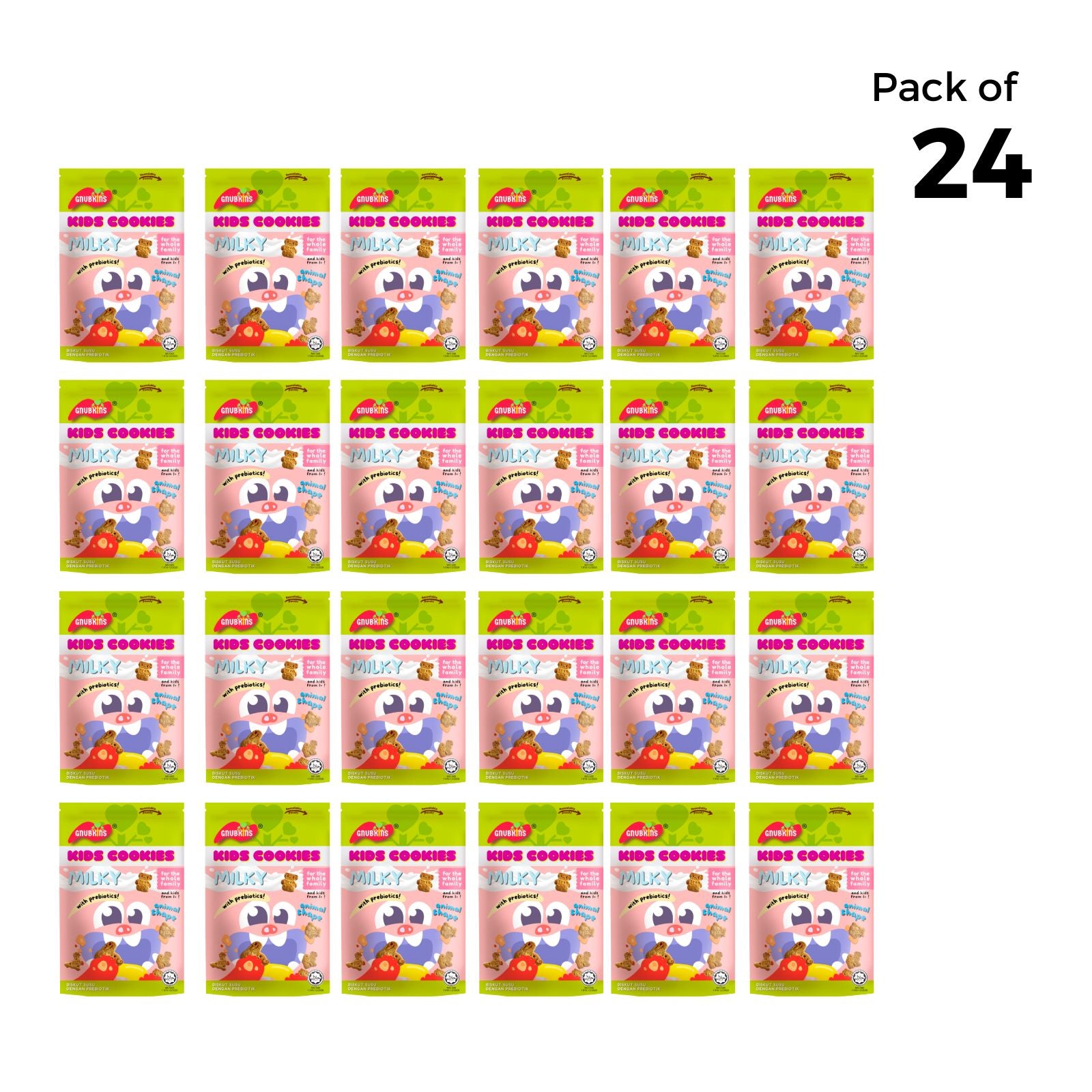 Mini Pack Prebiotic Kids Cookies 40g - 2 flavours (12 months till adult)