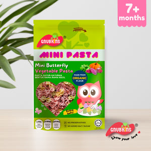 Organic Mini Pasta - 2 Types (7 Months Onwards)