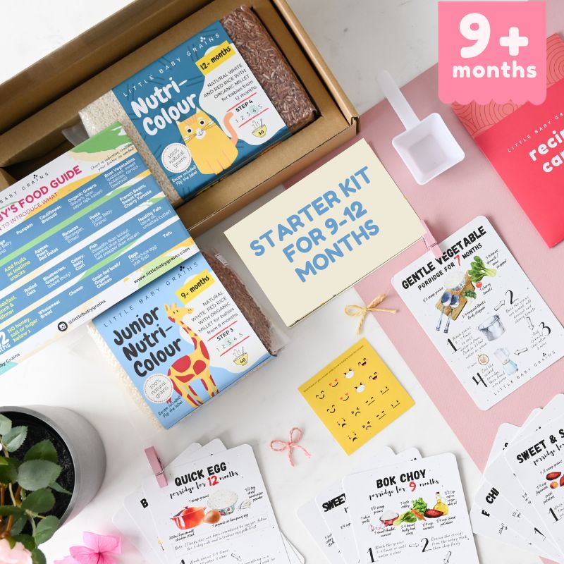 Kit Permulaan untuk Bayi dari 9-12 Bulan (Julat PREMIUM)