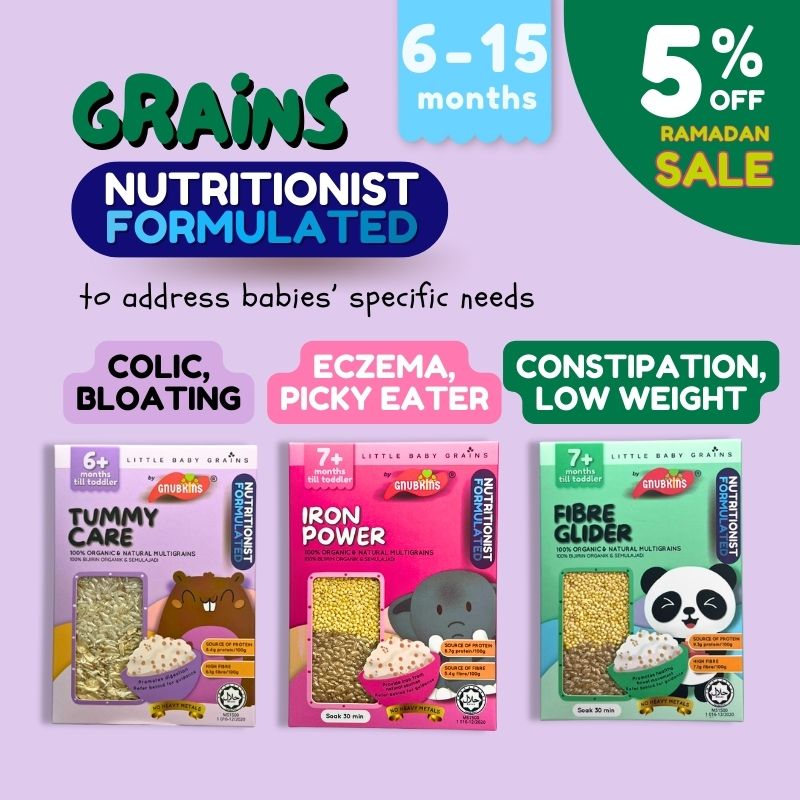 Baby Grains NUTRITIONIST FORMULATED (6 months till toddler)