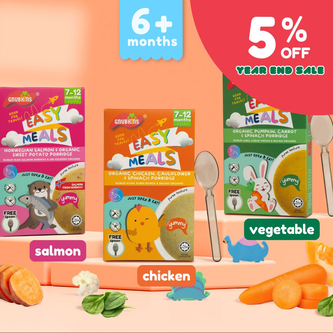 No Cook Easy Meals - 3 Flavours (6-12 months)